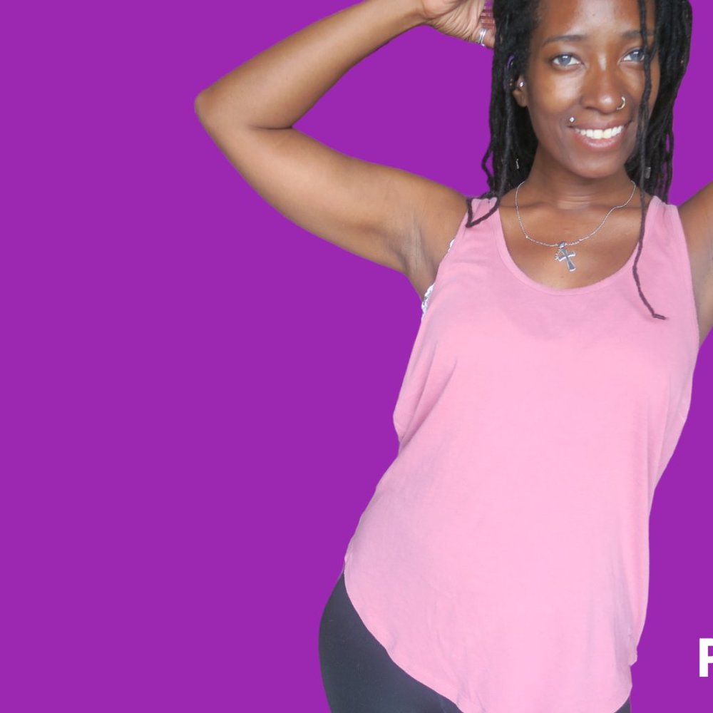 PINK Victoria's Secret racerback sleepwear pjs top basic plain simple in pink M